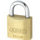 Abus 55 Series Brass Open Shackle Padlock Keyed Alike