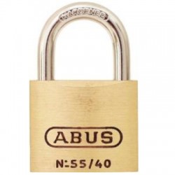 Abus 55 Series Brass Open Shackle Padlock