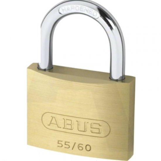 Abus 55 Series Brass Open Shackle Padlock Keyed Alike