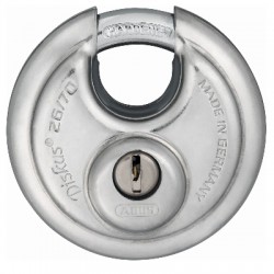 Abus 26 Series Solid Lock Body Diskus Padlock