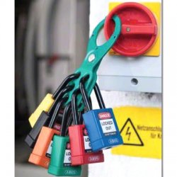 Abus 74 Series Lock Out Tag Out Coloured Aluminium Padlock