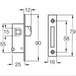 Budget Lock Mortice Design