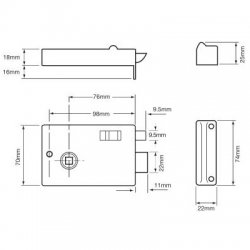 Union 1209 Rimlatch