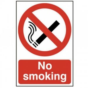 No Smoking Signs