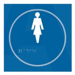 Braille Ladies Sign