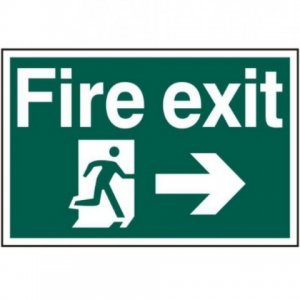 Fire Exit and Directions