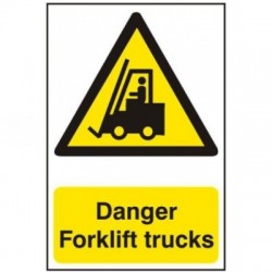 Danger Forklift Trucks Sign 