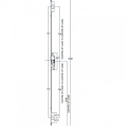 Fullex Latch Hookbolt Twin Spindle 2 Hook 2 Anti Lift 4 Roller