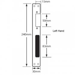 Flexi Centre Keep for Upvc Doors