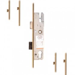 KFV Lift Lever 4 Roller Latch and Deadbolt