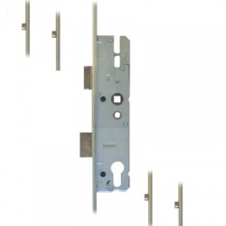 KFV Lever Operated Latch Deadbolt U Rail 4 Roller