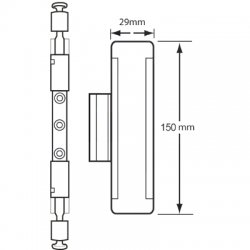 Cal Lock UPVC Door Lock