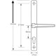 Hoppe Upvc Lever Door Furniture To Suit ABT & UNION