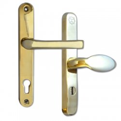 Mila Secure PAS24 2 Star 240mm Lever Pad Door Furniture 92 62 Centres