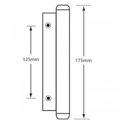 Cal Lock Patio Handle