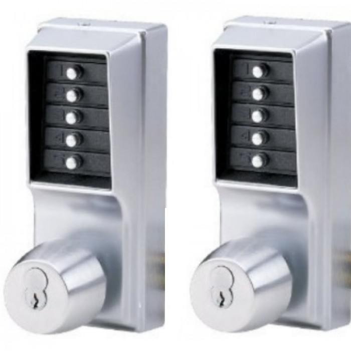 Kaba EE1021BB Back to Back Digital Lock With Key Both Sides