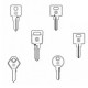 Cabinet & Locker Keys Cabinet & Locker Keys